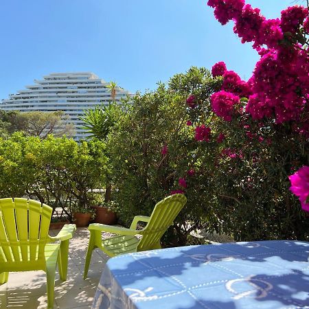 Blue Terrace Apartment - Marina Baie Des Anges Villeneuve-Loubet Exteriör bild