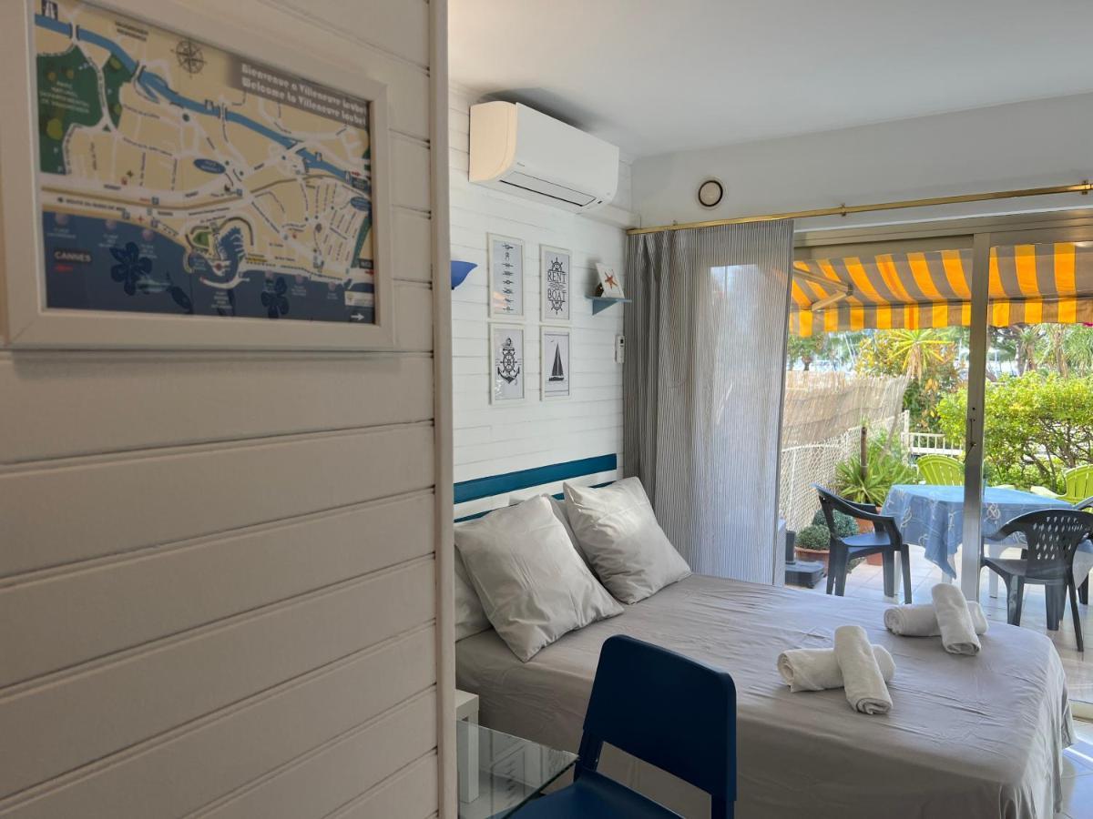 Blue Terrace Apartment - Marina Baie Des Anges Villeneuve-Loubet Exteriör bild