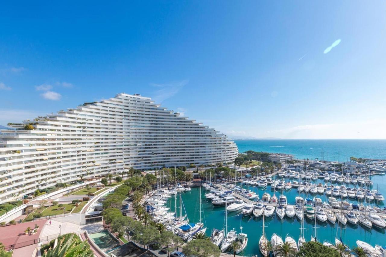 Blue Terrace Apartment - Marina Baie Des Anges Villeneuve-Loubet Exteriör bild