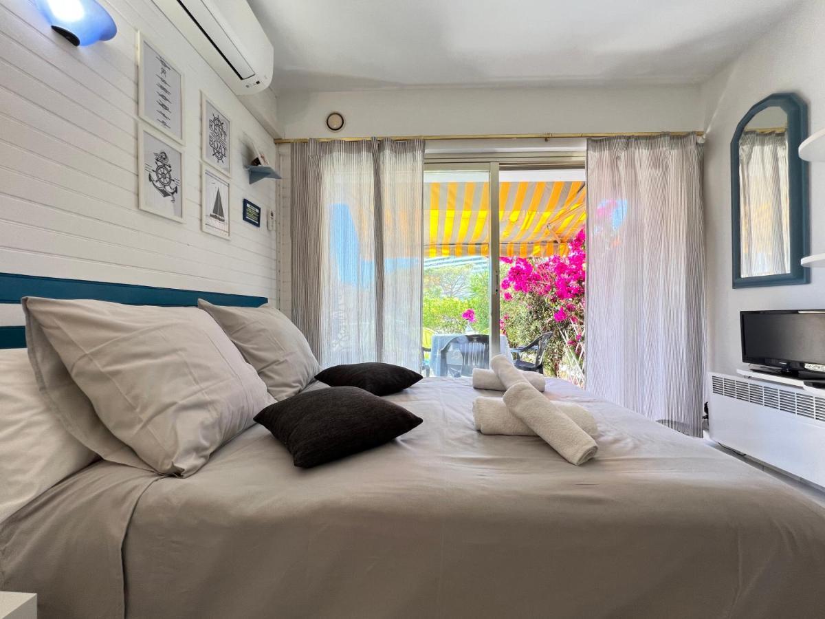 Blue Terrace Apartment - Marina Baie Des Anges Villeneuve-Loubet Exteriör bild